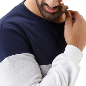 Sweat-shirt unisexe à la mode, coupe classique, en coton mélangé, option d'impression de logo personnalisé, couleur personnalisée, automne - Product Image 5