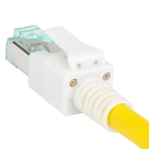 Cavo patch LED Cat.6a RJ45 giallo 4 m - Product Image 2