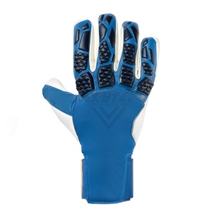 Qualité professionnelle hommes femmes Latex Football gardien gants respirant en cuir sport gants protection doigts OEM - Product Image 2