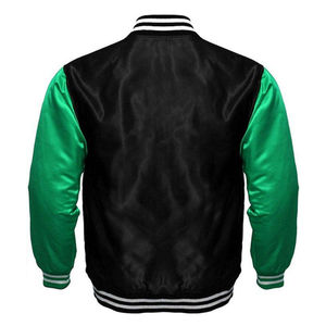 Ropa informal, chaqueta de satén para hombre superventas 2025, nueva ropa de calle, estilo personalizado, Logo, chaqueta de satén para hombre a la venta - Product Image 5