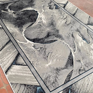 Alfombra turca Adiva Carept Jacquard, tejida a máquina, lisa, lavable, de poliéster, fabricante de alfombras turcas. - Product Image 1