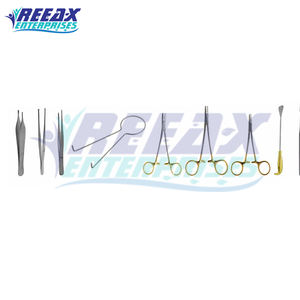 Ensemble complet de 31 pièces pour abdominoplastie personnalisée, en acier inoxydable, manuel, réutilisable, certifié CE, ensemble d'instruments de chirurgie plastique REEAX - Product Image 3