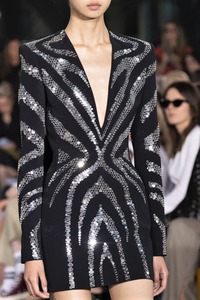 Abaya de luxe écologique brodée à la main, personnalisable, de haute qualité, 100 % polypropylène, style uni, accessoire fait main - Product Image 3