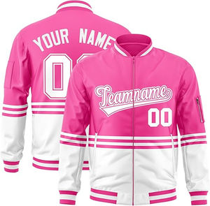 Gran oferta, parches bordados de chenilla, lana, manga de cuero genuino, Letterman Baseball College Varsity, chaquetas personalizadas - Product Image 6