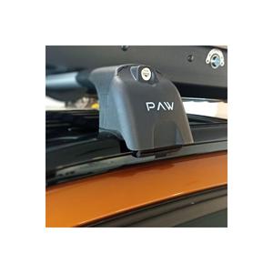 Barres transversales de toit Pro 2 grises en aluminium pour Peugeot 3008 SUV 2017 et plus, fixation sur rail encastré, support de tente, ajustement personnalisé - Product Image 1