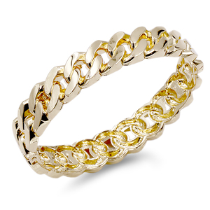 Braccialetti di moda a cerniera placcati in oro elegante Design braccialetto per le donne - Product Image 2