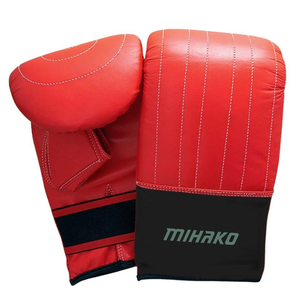 ถุงมือ MMA แบบผูกเชือกทำจากหนังสำหรับมวยไทยกระสอบทรายและฝึกต่อสู้-กันน้ำ - Product Image 6