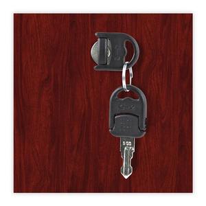 Alera Valencia Series - Pedestal para archivador colgante de 2 cajones, 15,63 pulgadas. X 20.5 Pulgadas X 19.25 pulgadas Organizador de Oficina con Acabado en Caoba - Product Image 6