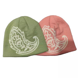 Gorros de lana cálidos para hombres y mujeres, gorros de punto suave, sombreros de invierno acogedores, sombreros cómodos y elegantes, moda versátil para los días fríos - Product Image 2