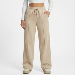 <span class=keywords><strong>Pantaloni</strong></span> da <span class=keywords><strong>Donna</strong></span> all'Ingrosso <span class=keywords><strong>a</strong></span> <span class=keywords><strong>Vita</strong></span> Media per Estate, Stile Baggy Streetwear, per Danza e Yoga, Gamba Dritta e Vestibilità Ampia - Product Image 5