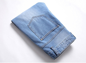 <b>Denim</b> Jeans Cotton <b>Fabric</b> for Men 100% Cotton Regular <b>Denim</b> Textile <b>Fabric</b> Wholesale for <b>Denim</b> Man Washed Jeans Wholesale - Product Image 6