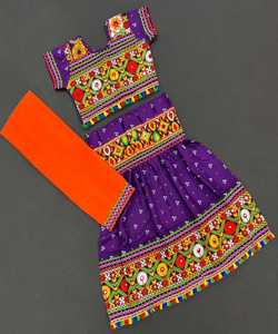 Navratri collection spéciale lahenga choli prix le plus bas marché surat gujarat vêtement ethnique alphanumero - Product Image 4