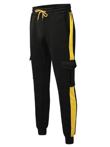 Pantalon de survêtement de gymnastique à bas prix Conception personnalisée Pantalon 100% coton de haute qualité Coupe confortable Joggers d'entraînement Pantalon de survêtement pour hommes - Product Image 2