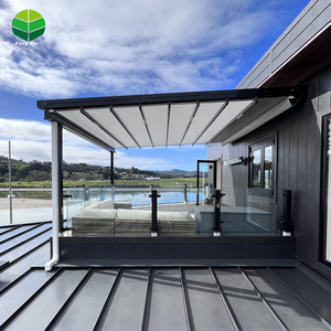 3*3m/3*4m lớn nhôm Pavilion Châu Âu cổ kiến trúc sang trọng Kích thước Lớn Vườn Patio pergola gazebo dù để che nắng tán - Product Image 3