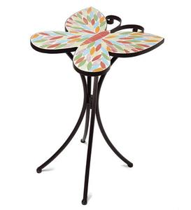 Mesa de centro grande de hierro y metal de diseño moderno con tapa impresa para comedor de hotel decorativo hecho a mano indio - Product Image 1