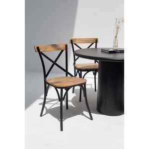 Chaise de salle à manger industrielle Xavia - Product Image 1