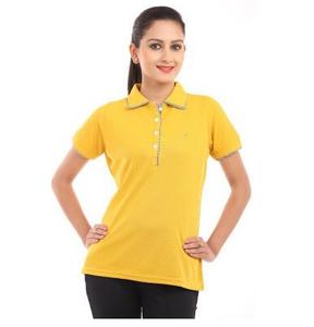 Polo de manga corta para mujer, de secado rápido, estilo informal, polos de golf con logotipo personalizado, precio al por mayor, patrón a cuadros - Product Image 4