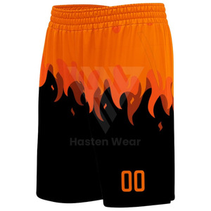 Uniforme de basket-ball professionnel respirant pour hommes, taille plus, logo personnalisé, ensemble short et haut, uniforme réversible par sublimation - Product Image 3