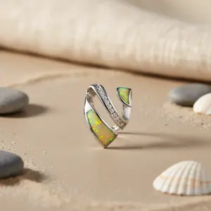 Pendentif en argent 925 avec accents de diamants, cadeau élégant pour femmes, pendentifs et breloques en diamants - Product Image 1