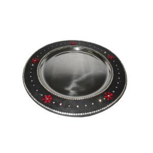 Plateaux de service pour la maison, l'hôtel et la cuisine, design et forme personnalisés, qualité supérieure, plateau de service alimentaire plaqué or martelé - Product Image 2