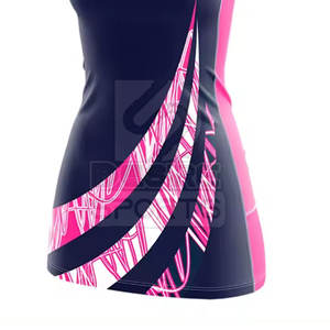 Uniforme de Netball Personalizado al por Mayor, Impreso, Transpirable, de Secado Rápido, Material de Poliéster, Profesional, de Alta Calidad para Mujeres Adultas - Product Image 5