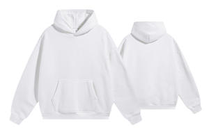 Fabricant de sweats à capuche vente en gros de sweats à capuche en molleton de coton 400 g/m² personnalisés sweats à capuche épais vierges - Product Image 6