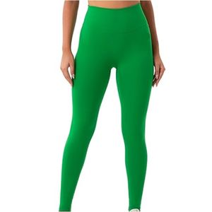 Leggings de Mujer con Logotipo de Diseño Personalizado, Muy Solicitados, Spandex/Poliéster, Cintura Alta, Tejido Transpirable, Invierno, Casual, Gimnasio, Yoga, Color Sólido - Product Image 1
