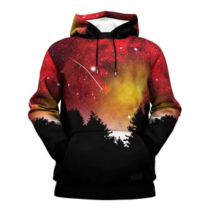 Pull-Over facile à porter confortable coupe décontractée sweats à capuche de sublimation pour hommes à vendre à prix raisonnable - Product Image 1