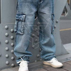 Online New Design <b>Men</b> <b>Jeans</b> Baggy Pants Best Price <b>Men</b> <b>Jeans</b> Baggy Pants <b>for</b> Adult Streetwear <b>Men</b> <b>Jeans</b> Pants - Product Image 5