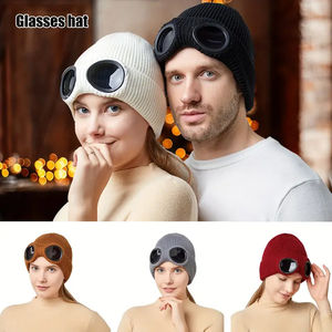 Factory Direct Custom Printed Knitted Wool Blend <b>Beanie</b> Hats <b>Waterproof</b> Optimal Warmth for Autumn Winter Low MOQ OEM/ODM Options - Product Image 4