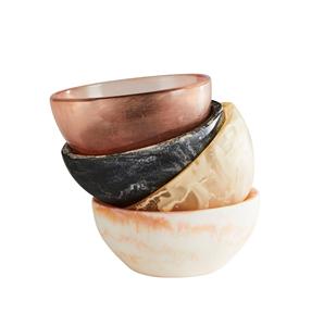 Tazón para Servir Ensaladas de Resina Epoxi, Tazón de Resina para Alimentos, Decoración del Hogar, Tazón de Resina Epoxi de Calidad Estándar, Pieza Personalizada en Venta - Product Image 1