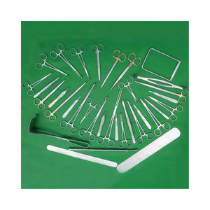 QNQ Juego de Instrumentos de Cirugía General de Acero Inoxidable de Alta Calidad, 74 Piezas, Manual, para Apendicectomía y Hernia, con Certificación CE - Product Image 1