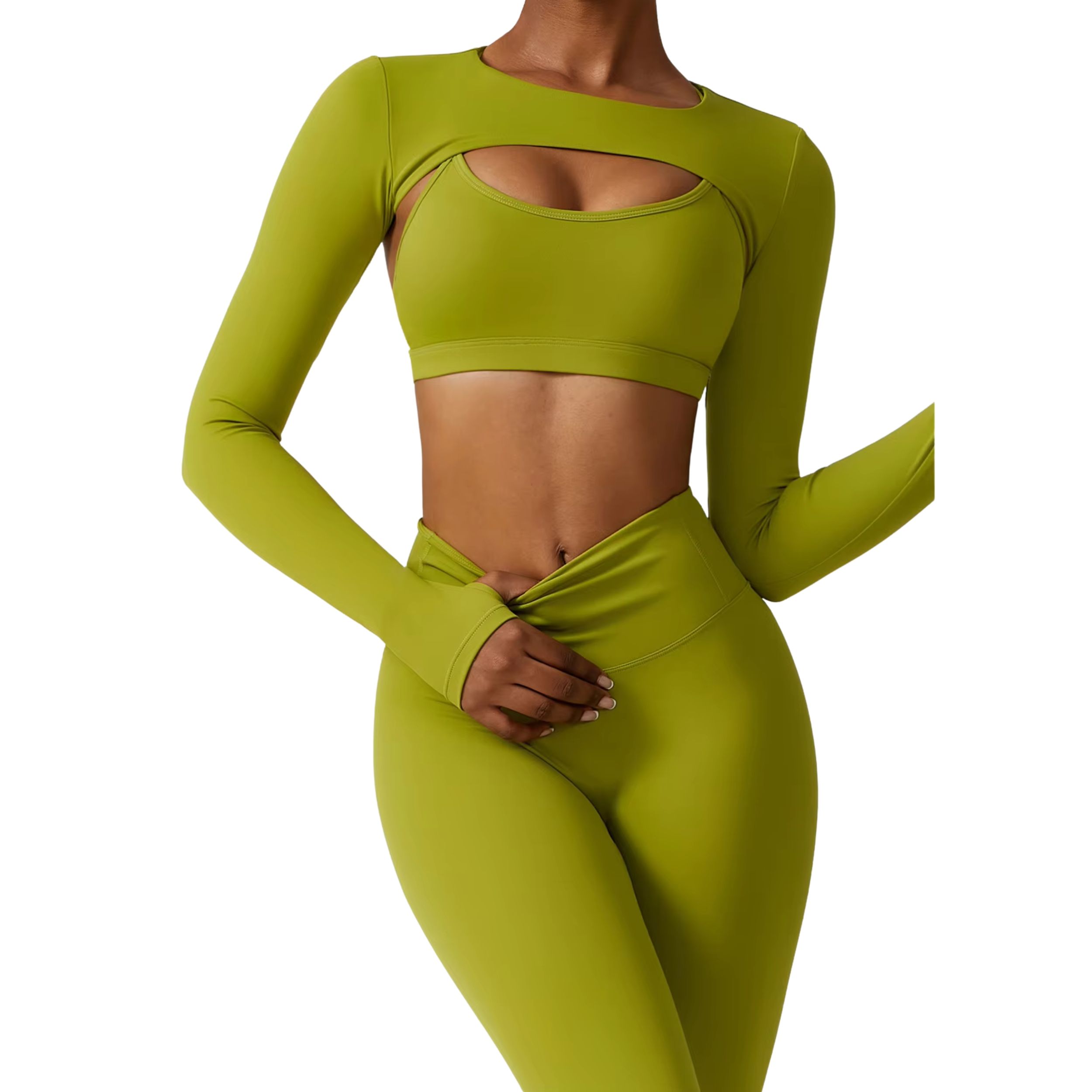 สีเขียว