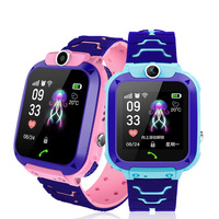 Montre connectée pour enfants avec GPS, étanche IP65, carte SIM, assistant vocal IA, répondre aux appels et réveil pour enfants