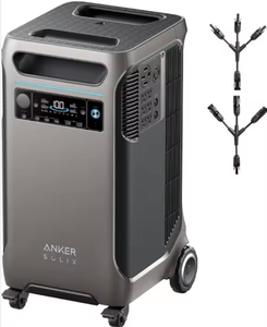 Stazione di Alimentazione Portatile SOLIX F3800 3840Wh con Batterie LiFePO4, Potenza Ultra-Elevata 6000W AC per Casa e Auto, MPPT, Garanzia di 3 Anni - Product Image 1