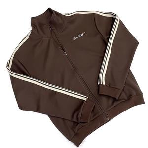 เสื้อแจ็คเก็ตโพลีเอสเตอร์กันลมกันน้ำสำหรับผู้ชายชุดวิ่งออกกำลังกายแบบกำหนดเองชุดกีฬาน้ำหนัก - Product Image 2