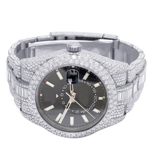 Reloj automático de lujo de calidad de exportación Natural VVS1 Diamond Relojes para hombre para todas las ocasiones disponibles para precio de exportación - Product Image 6