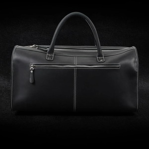 Customized Men's Mature Portable Sports Fitness Duffel <b>Bag</b> Leather Luxury Outdoor Waterproof <b>Travel</b> <b>Bag</b> with Zipper - Product Image 5