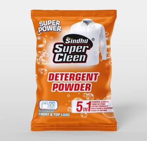 Sindhu Super Cleen Indian detergente en polvo automático con aroma a limón ecológico 15-30% para ingredientes ropa de alta disponibilidad - Product Image 4