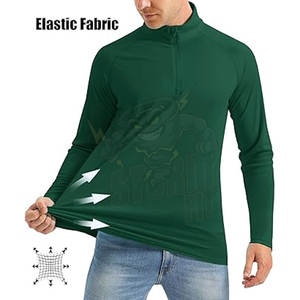 Chemises personnalisées de sublimation de haute qualité Chemise Slim Fit à manches longues avec protection solaire UV Performance Spf Vêtements de jogging à manches longues - Product Image 2