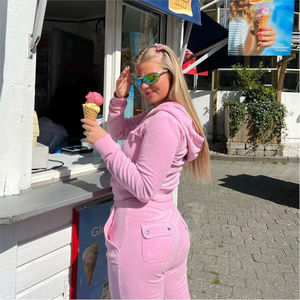 Femmes 100% coton Gym Fitness entraînement ensemble d'entraînement mode sweat à capuche court sweats 2 pièces survêtements pour l'hiver - Product Image 5