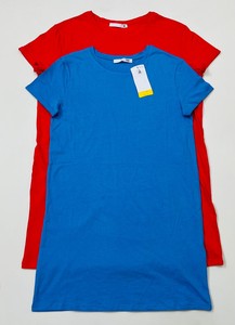 Recién llegado, Camiseta larga de algodón para mujer, ropa de verano cómoda de alta calidad, disponibilidad informal de gran cantidad - Product Image 3