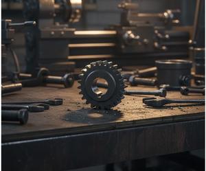 Réducteur de vitesse à engrenages hélicoïdaux pour convoyeur à charge lourde, utilisant des engrenages hélicoïdaux et des pignons pour un équipement de transport industriel stable - Product Image 2