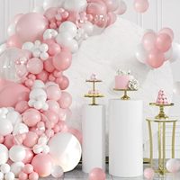 Fabricants de qualité en Chine, décorations de fête réutilisables pour la remise de diplômes, décorations gonflables noires et dorées, guirlande d'arche de ballons de fête