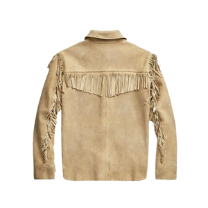 Nueva Chaqueta de Invierno para Hombre, Casual, de Cuero Vacuno Genuino, Tejida, con Flecos, Calefactable, Antibacteriana, Transpirable, MOQ Bajo, Venta al Por Mayor - Product Image 2