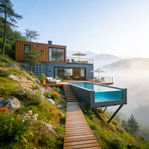 Spa de Nage Hors Sol en Fibre de Verre pour Extérieur - Durable et Écologique, Garantie 30 Ans - Product Image 3