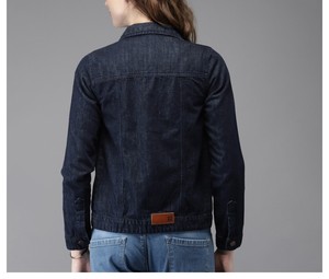 แจ็กเก็ตผ้ายีนส์สำหรับผู้ใหญ่เสื้อแจ็กเก็ตผ้าเดนิมระบายอากาศใส่เล่นกีฬาใส่สบาย - Product Image 5