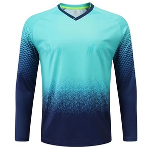 Camiseta de fútbol, chándal de fútbol, uniforme de fútbol de manga larga, kit de camiseta de fútbol para niños y adultos, traje deportivo de portero - Product Image 5