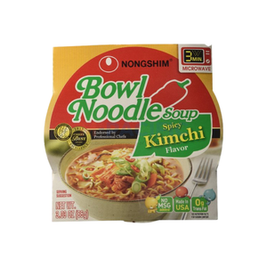 NONGSHIM BOWL NOODLE KIMCHI PAQUETE DE 12 - Product Image 1