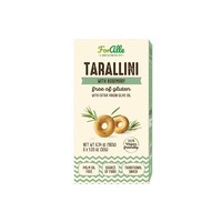 Gemaakt in Italië Traditionele Knapperige Zoute Glutenvrije Tarallini met Rozemarijn 6x30g (180g) ForAlle Re S.r.l.
